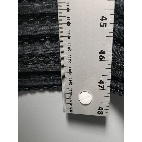 Boohoo Full Skirted Prom Midi Dress Women's 24 Black NWT Plus Boutique Lined Net - Picture 13 of 14